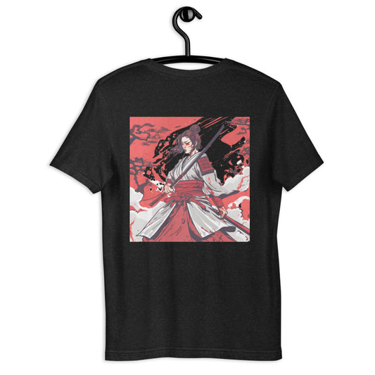 Samurai Unisex Black t-shirt