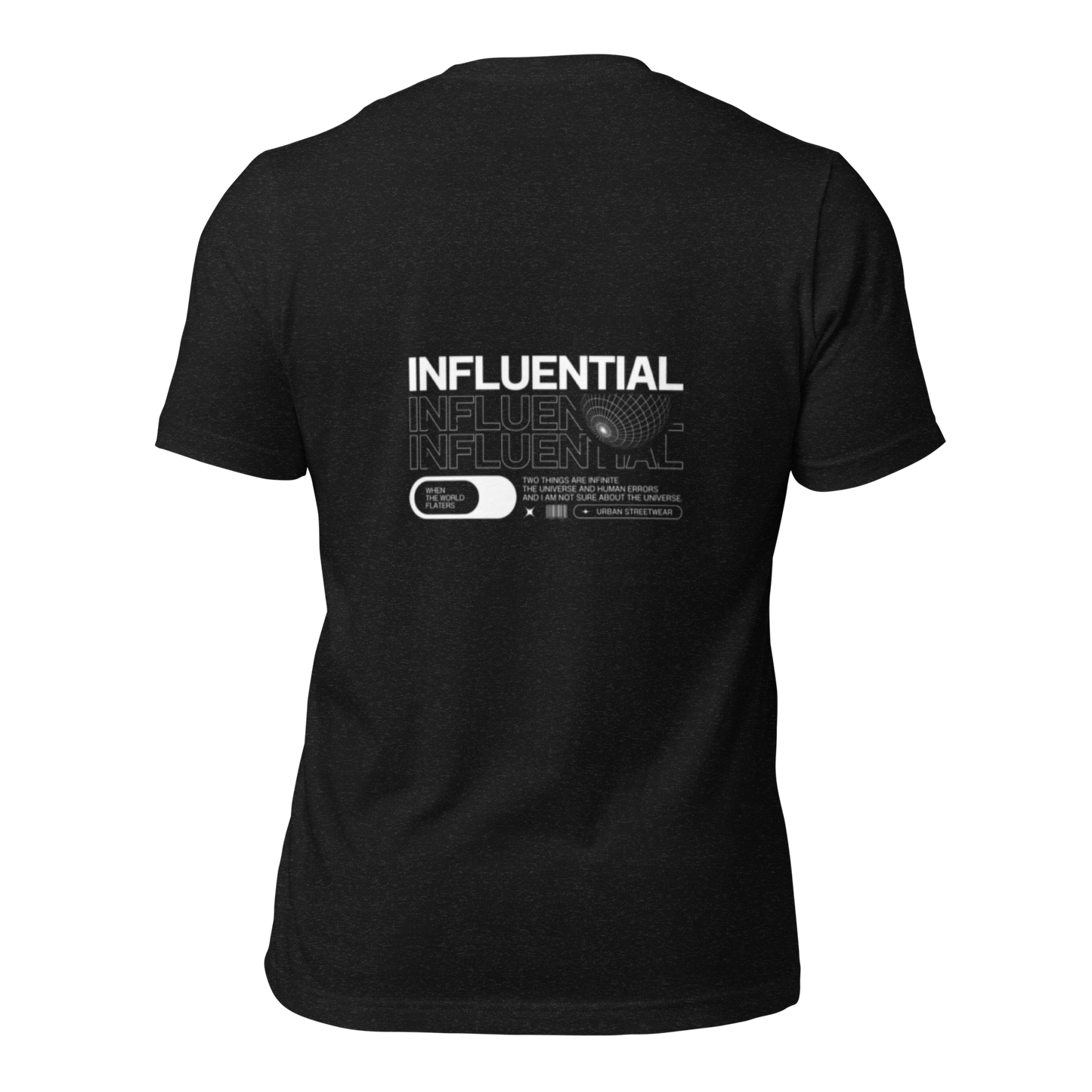 Influence black T-shirt