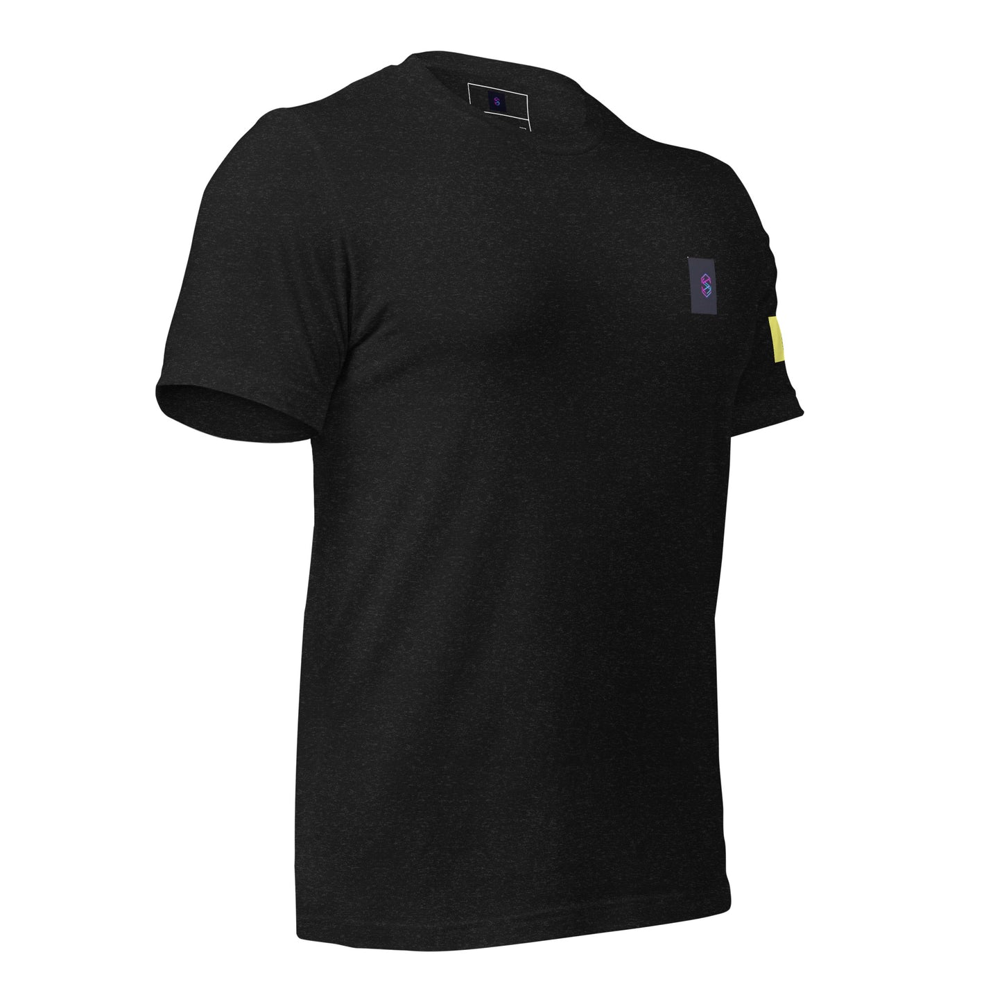 BORCELLE Unisex Black T-Shirt